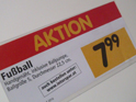 Fussball Aktion 7,99 Interspar Juni 2010