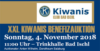 Kiwanis Bad Ischl XXI Benefizauktion "Transzendenz"