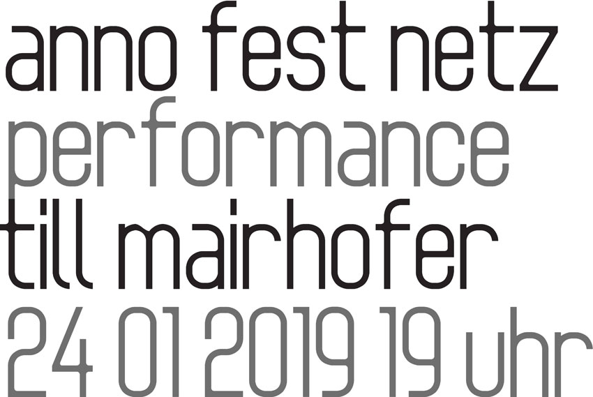 anno fest netz - performance - Till Mairhofer im G14 Steyr, Grünmarkt