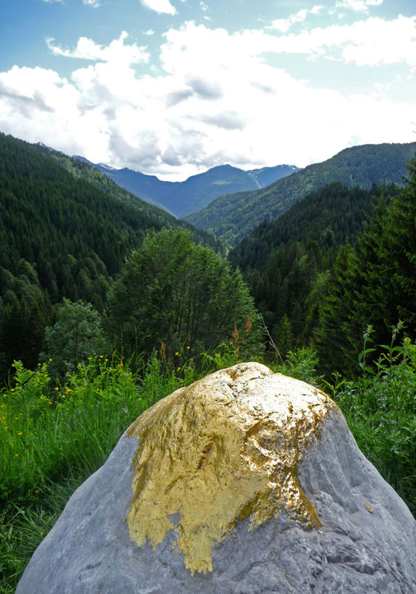 Alm Goldstein - Goldener Stein oberhalb der Möselalm, Gitschtal Kaernten Austria