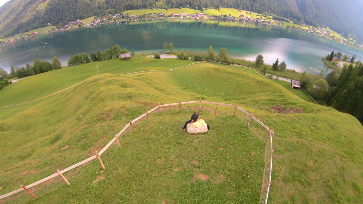 Landart und Landwirtschaft - Weissensee Goldstein und Zeaun