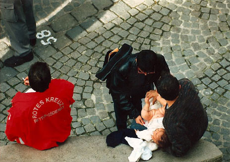 Steyr Baby 1993 - Kunstaktion Erdkraft GUTkraft
