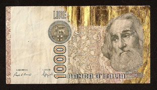1000 Lire Schutzgeld Marco Polo