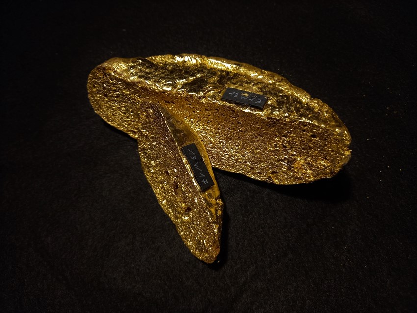 Anlagegoldbarren mit Datierung