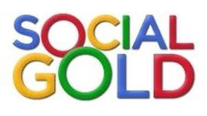 Social Gold Google Logo 