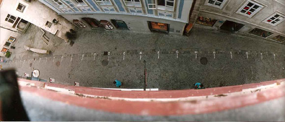 Steyr Pfarrgasse Gutkraft -  birdview