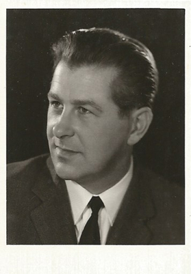 Prof Johann Angerbauer - Portrait 1970 - Foto Mehwald Steyr
