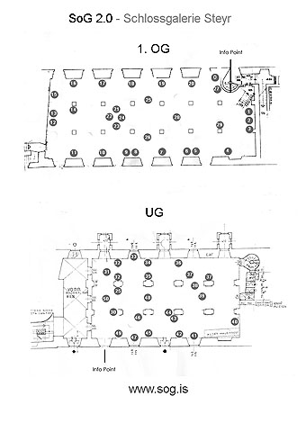 SoG 2.0 Schlossgalerie Steyr - Raumplan